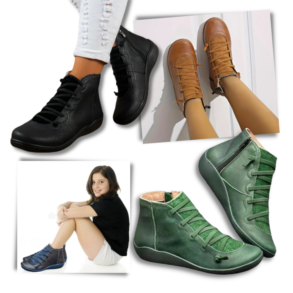 Unisex Knöchelstiefel Bequem Arch Support