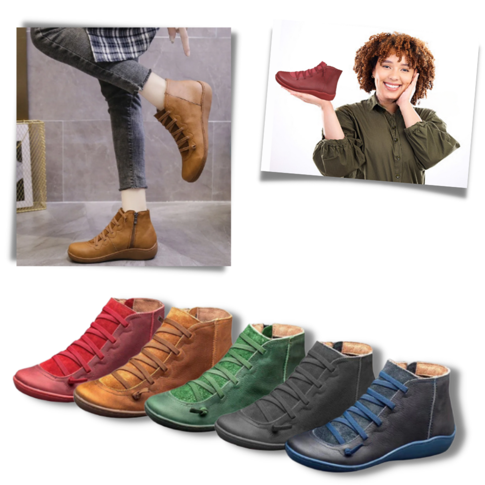 Unisex Knöchelstiefel Bequem Arch Support