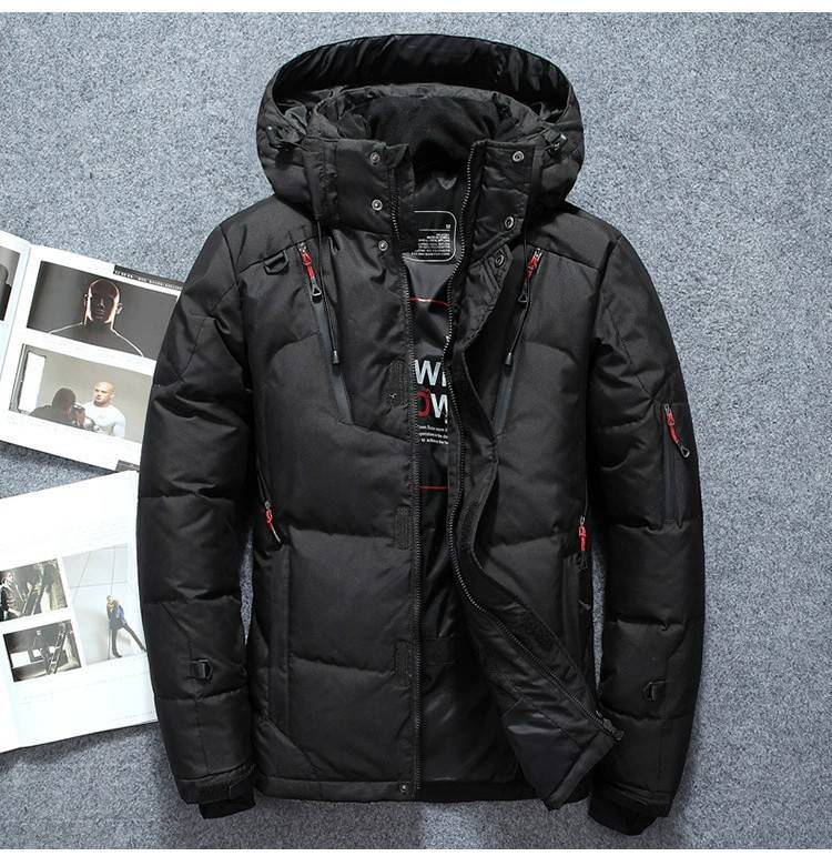 Herren Winterjacke Wasserdicht Warm Isoliert
