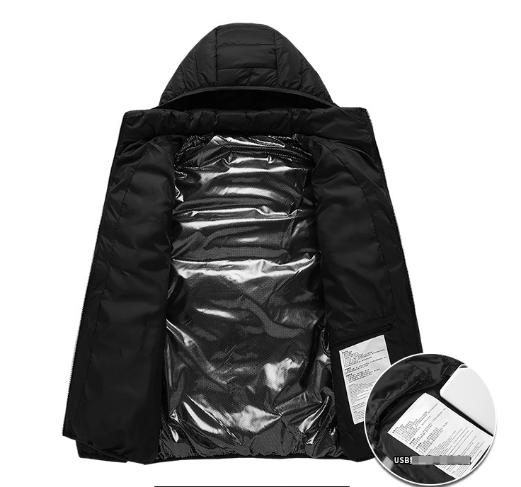 ThermaCozy Heizjacke Warm Isoliert Wasserdicht -> Heizjacke