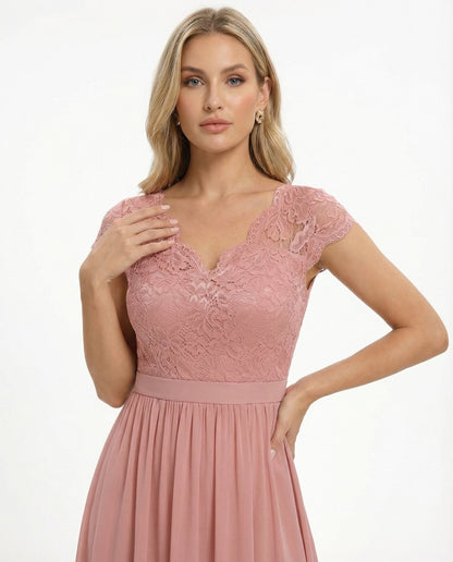 Damen Abendkleid Elegantes Langkleid