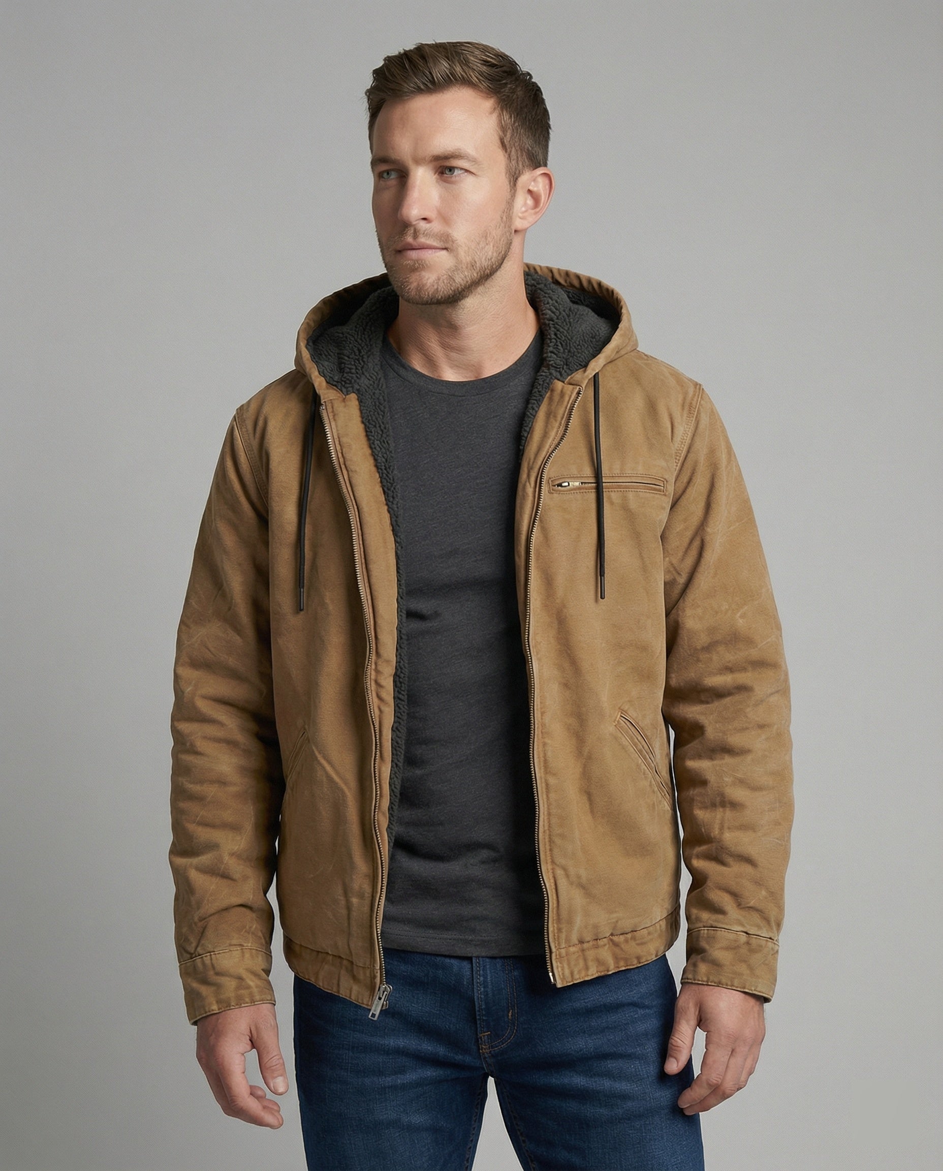Herren Komfortjacke Elegantes Design - Norvielle