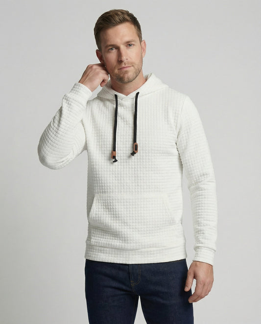 Herren Hoodie Lässig Baumwolle Grau - Norvielle