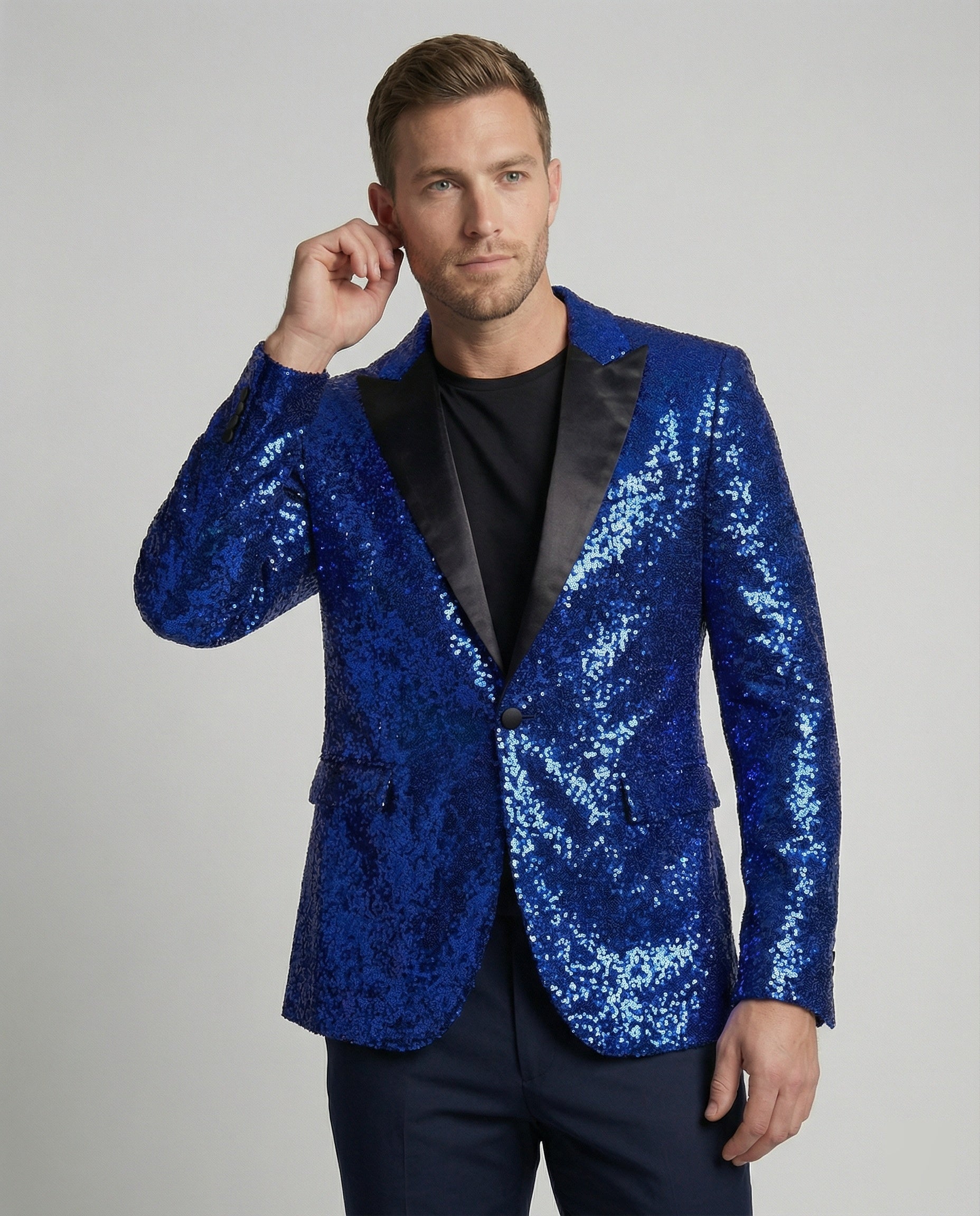 Pailletten Blazer Damen Glitzer - Norvielle