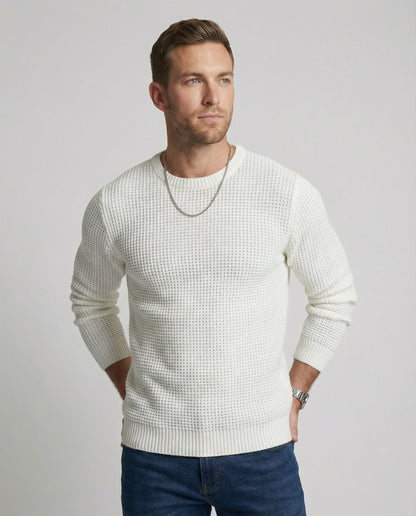 Herren Strukturpullover Modern - Norvielle