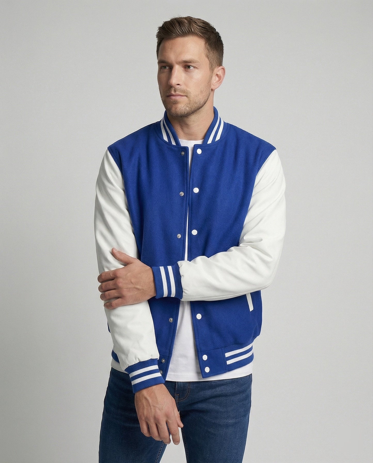 Herren Collegejacke Sportlich - Norvielle