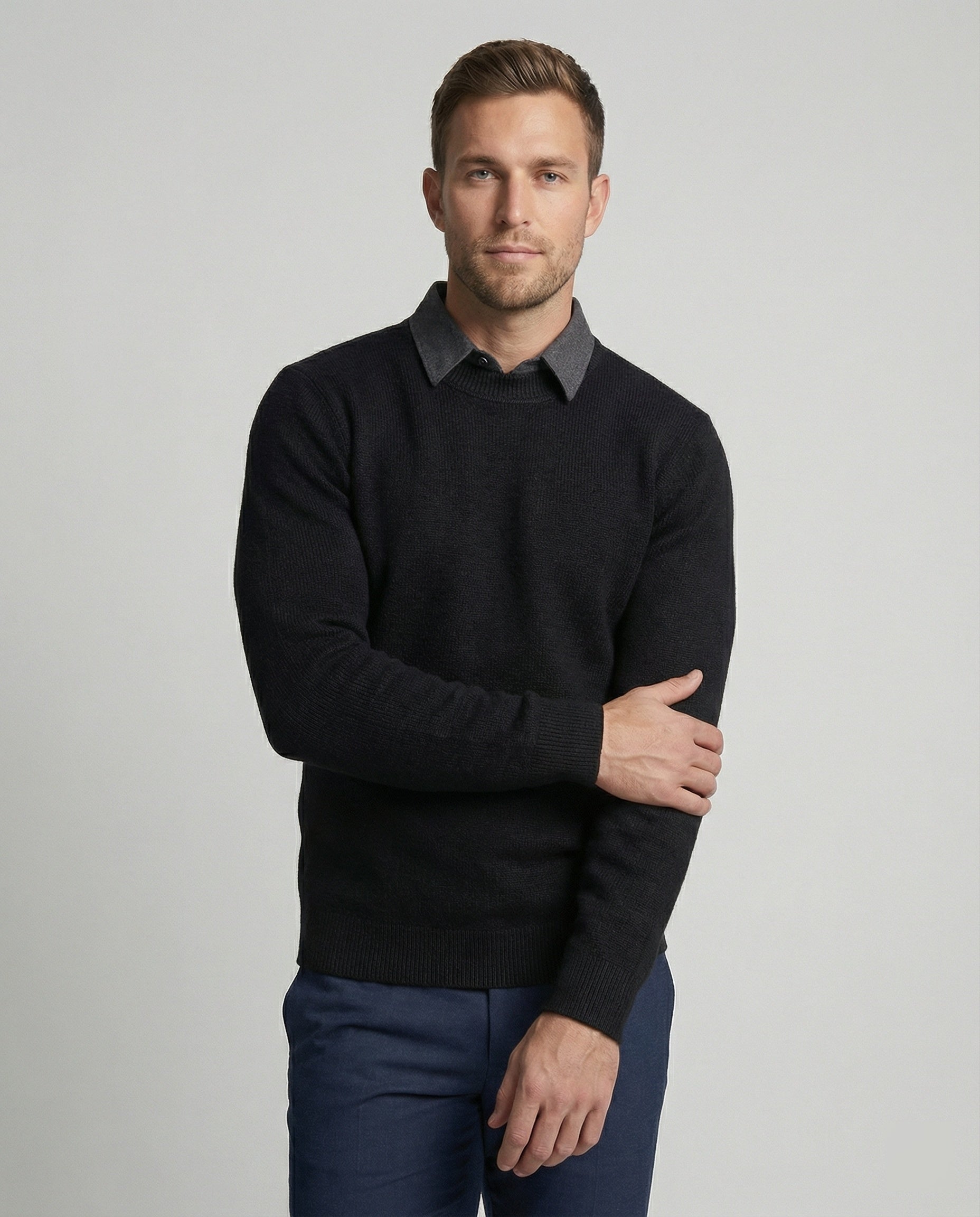 Eleganter Herren Feinstrickpullover - Norvielle
