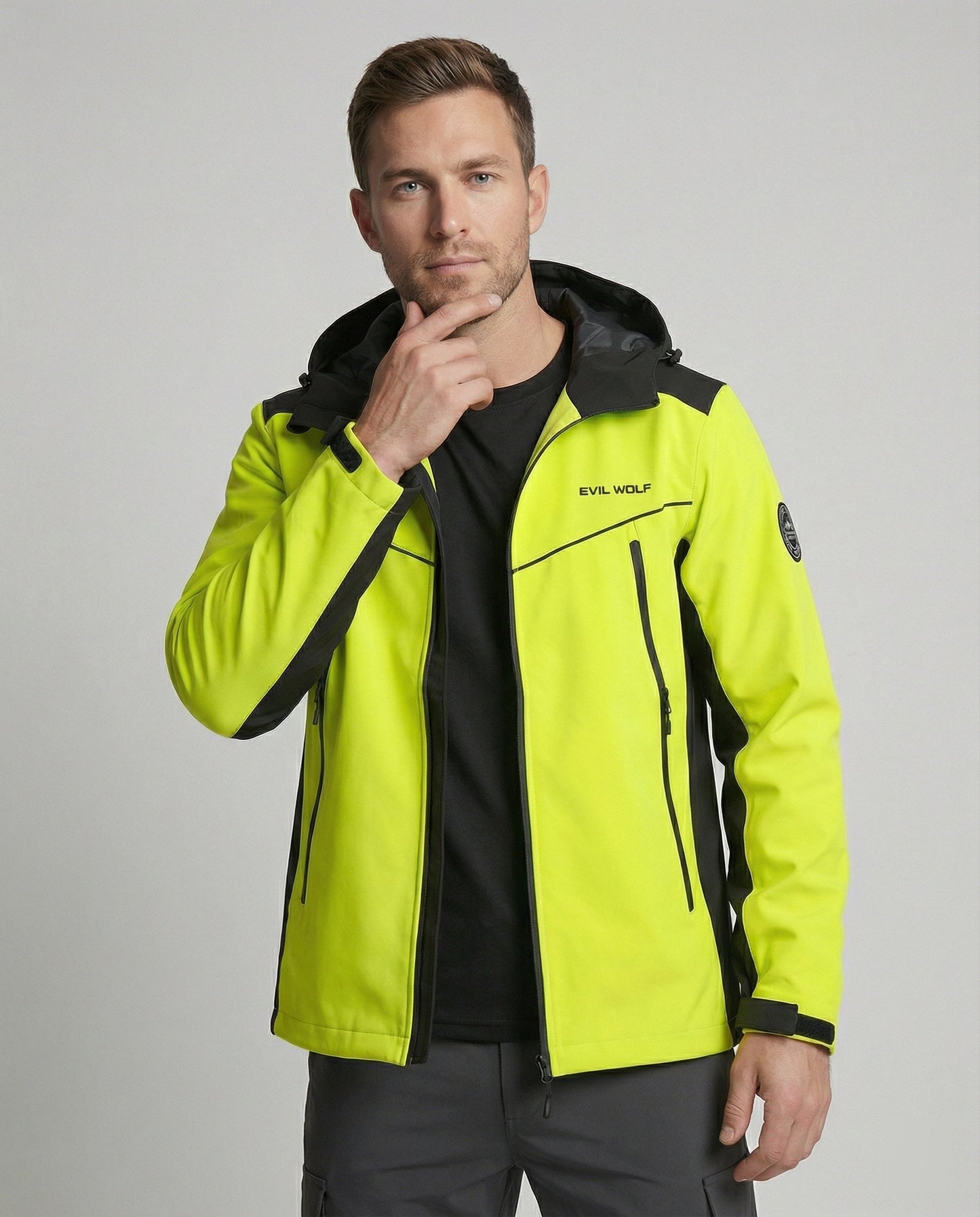 Reflektierende Wasserdichte Outdoorjacke - Norvielle