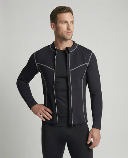 Herren Langarm Kompressionsshirt Sport