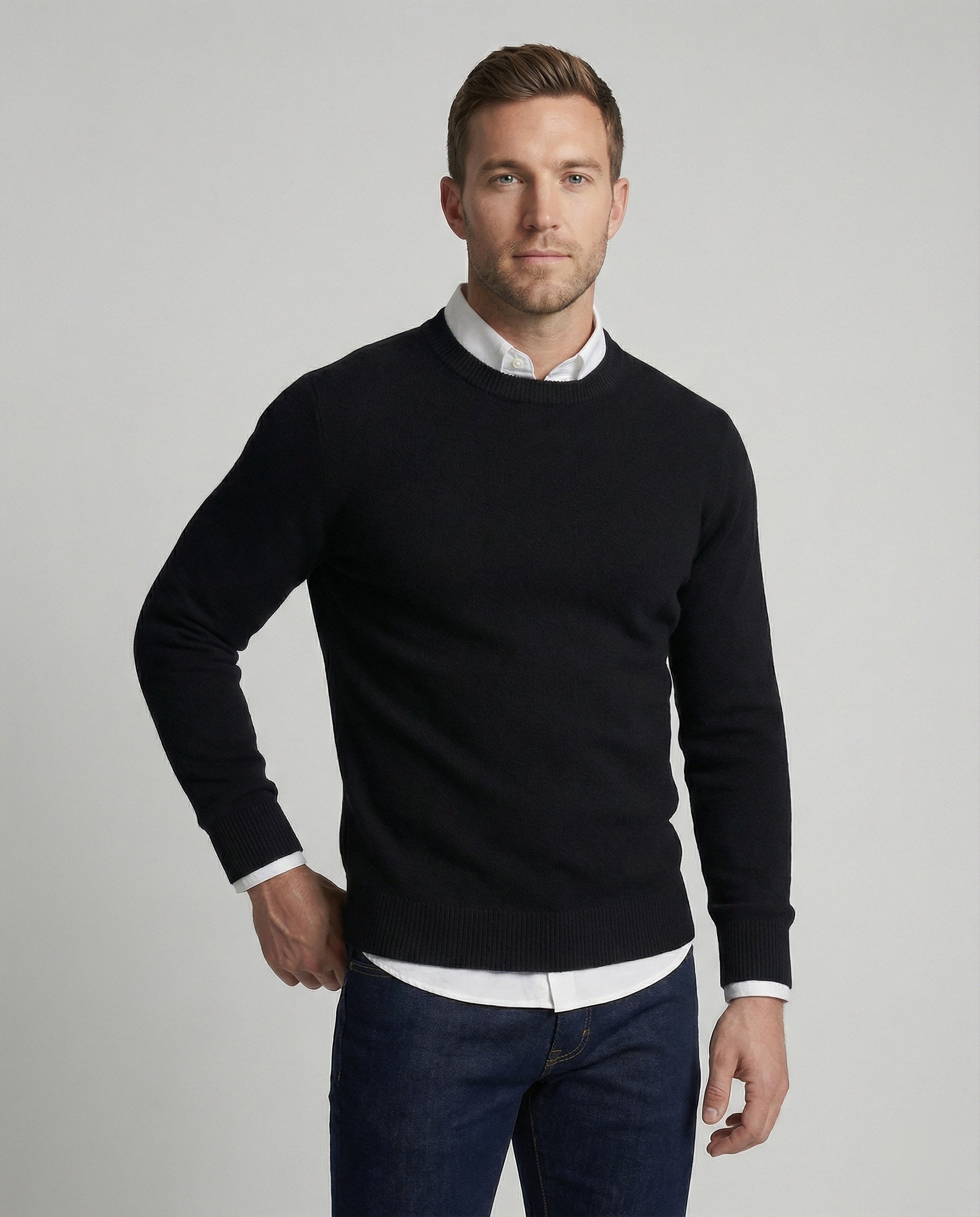 Kaschmirpullover Herren Herbst - Norvielle