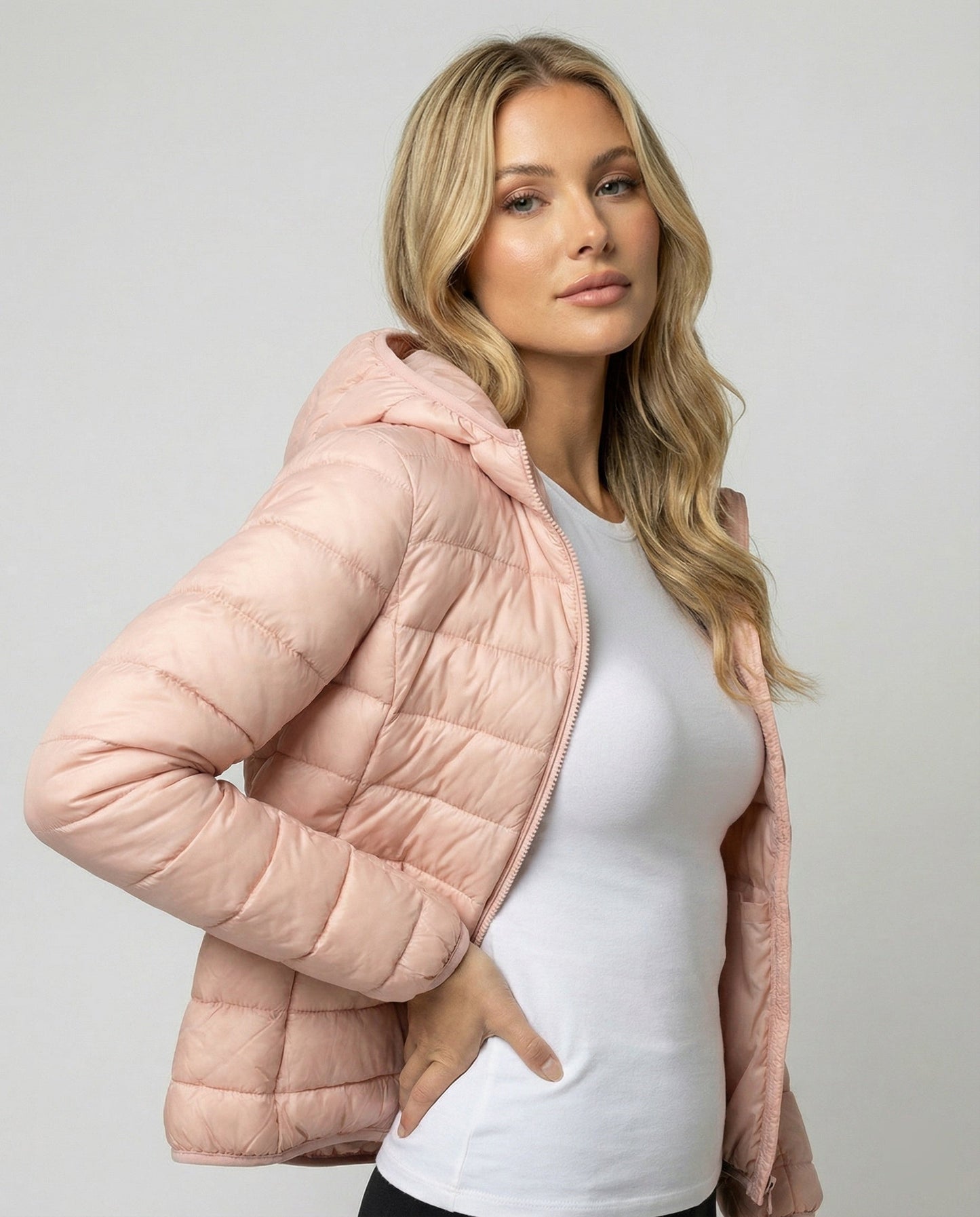 Damen Ultraleichte Daunenjacke