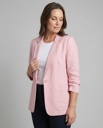 Damen Blazer Lang Elegant