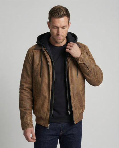 Herren Outdoorjacke Mit Kapuze - Norvielle