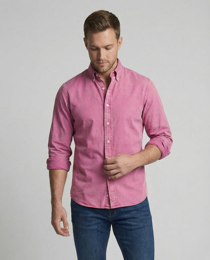 Herren Oxfordhemd Button Down