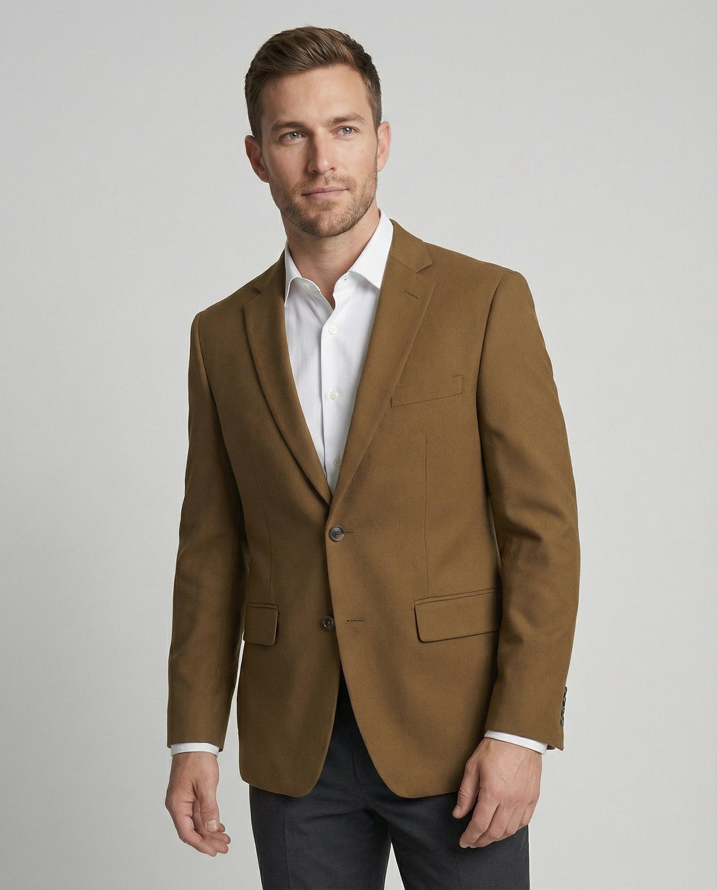 Herren Blazer Atmungsaktives Material Elegantes Design Schwarz - Norvielle