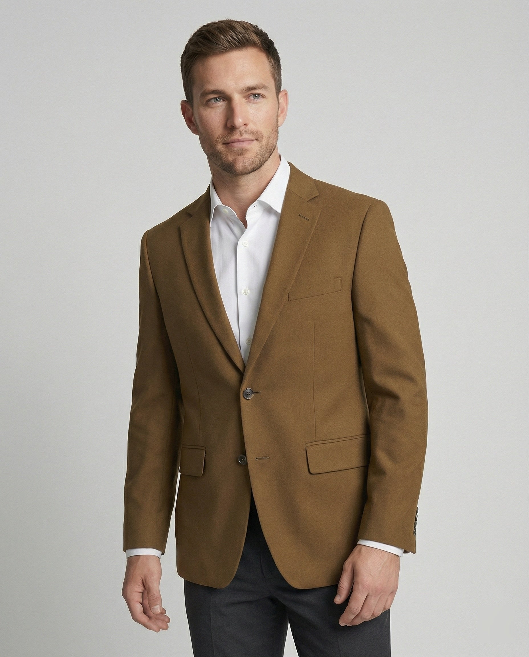 Herren Blazer Atmungsaktives Material Elegantes Design Schwarz - Norvielle