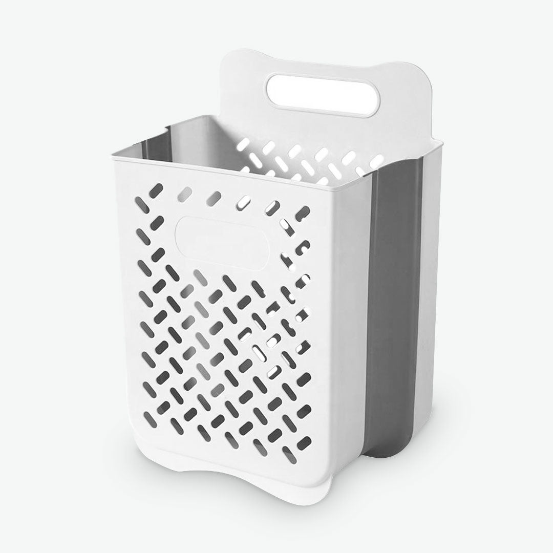 Wandmontierter Wäschekorb Faltbar Mesh-Design