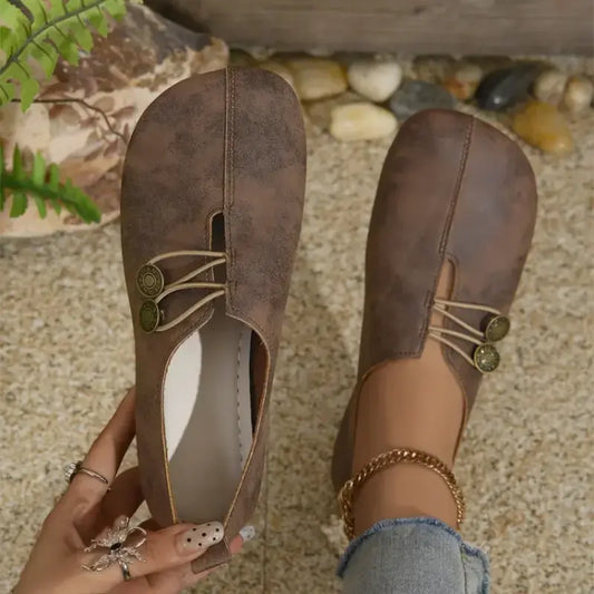 Elegante Damen Flachschuhe Weiche Sohle Ergonomisch - Norvielle