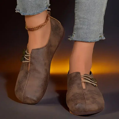Elegante Damen Flachschuhe Weiche Sohle Ergonomisch