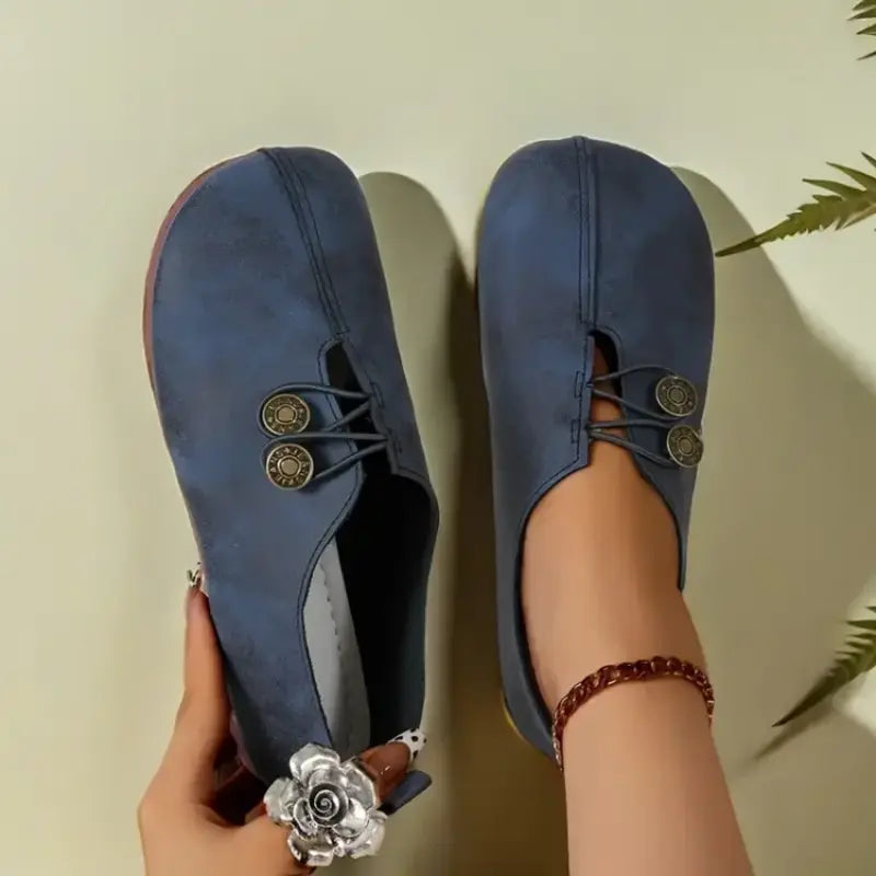 Elegante Damen Flachschuhe Weiche Sohle Ergonomisch