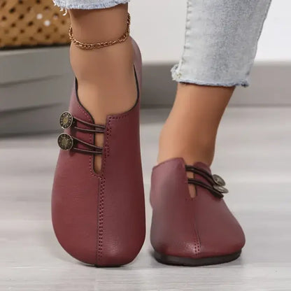 Elegante Damen Flachschuhe Weiche Sohle Ergonomisch