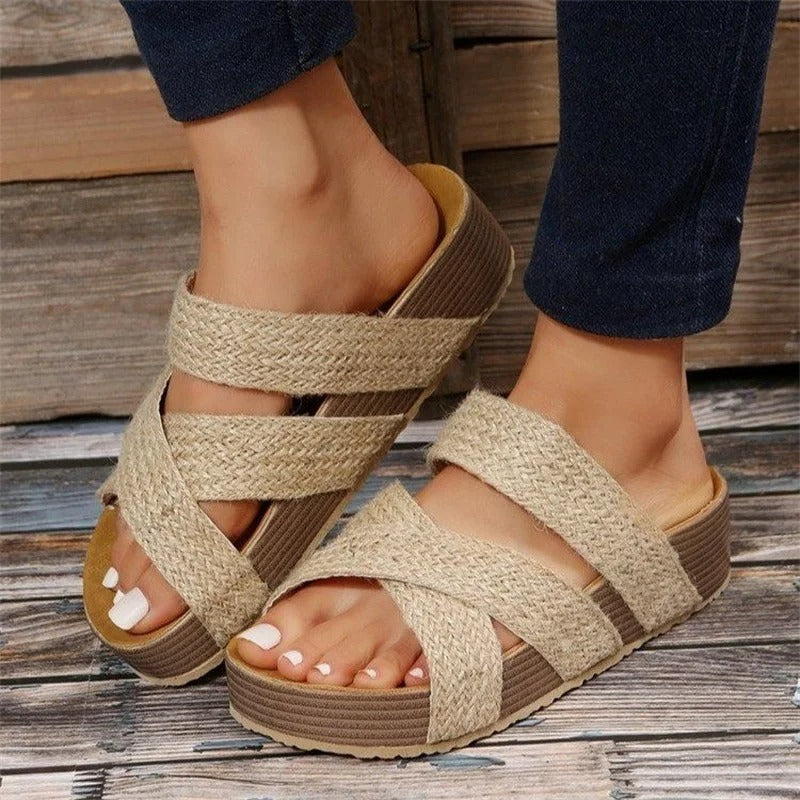 Damen Orthopädische Plateau-Sandalen Sommer