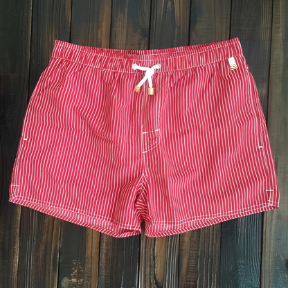 Gildar Herren Shorts Gestreift Sommer Leicht