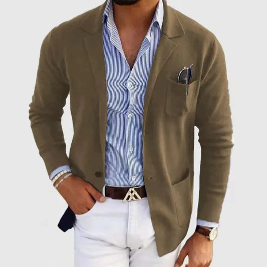 Herren Blazer mit Brusttasche - Norvielle