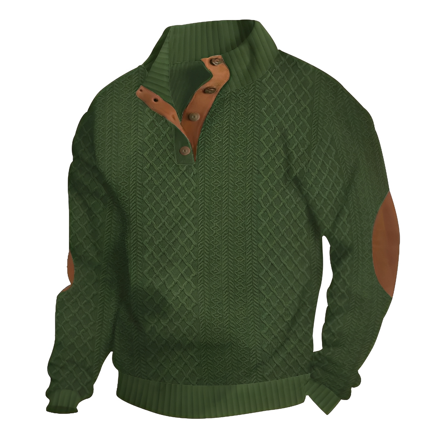 Herren Pullover Weich Warm