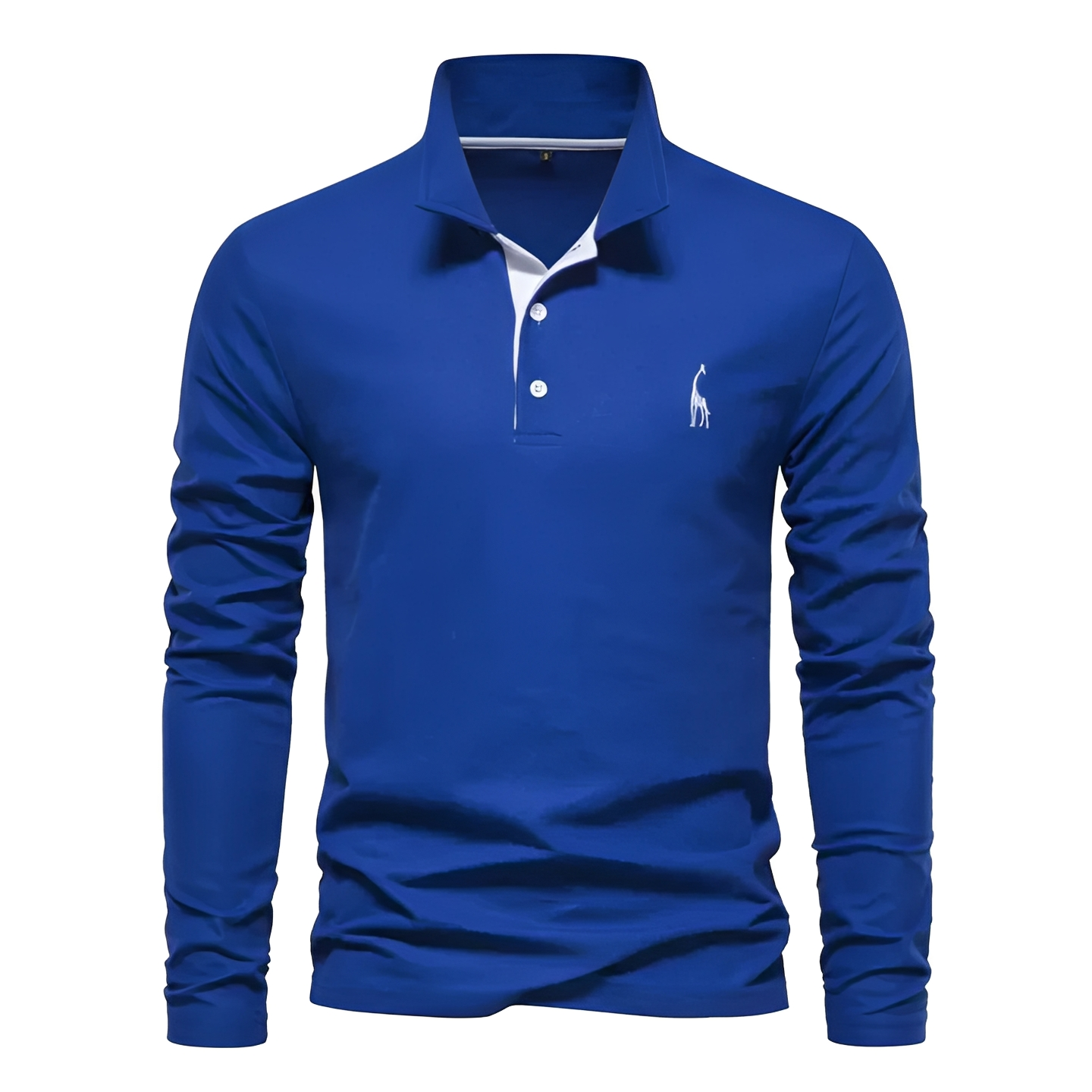 Herren Polo Shirt Elegantes Design Weiß