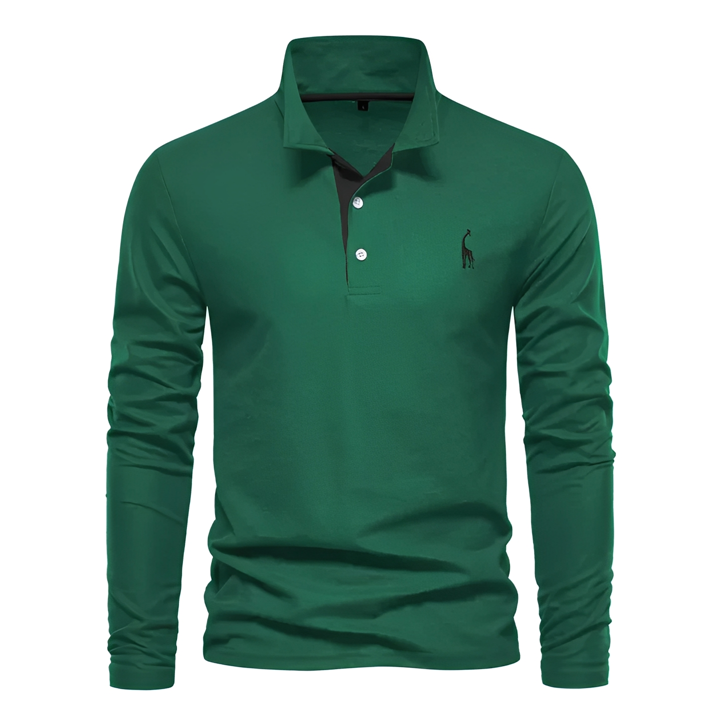 Herren Polo Shirt Elegantes Design Weiß