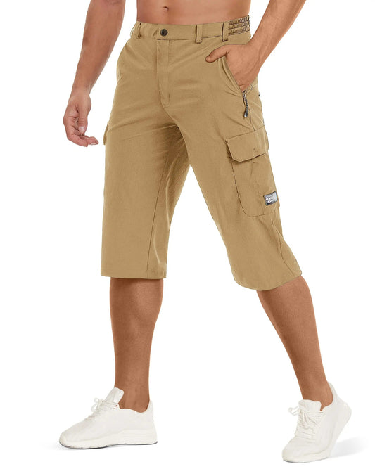 Norvielle Herren Cargo Shorts Leichtgewicht Schnelltrocknend - Norvielle