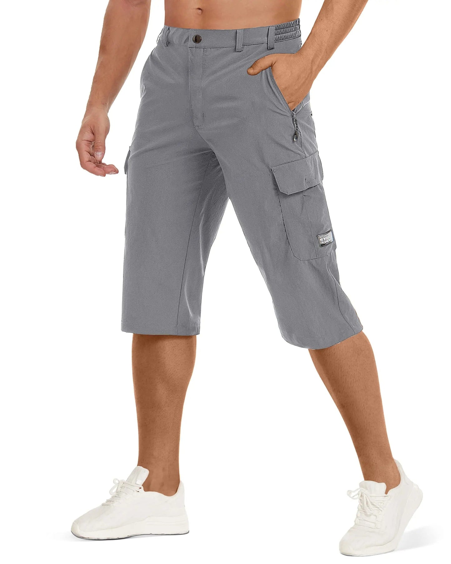 Norvielle Herren Cargo Shorts Leichtgewicht Schnelltrocknend