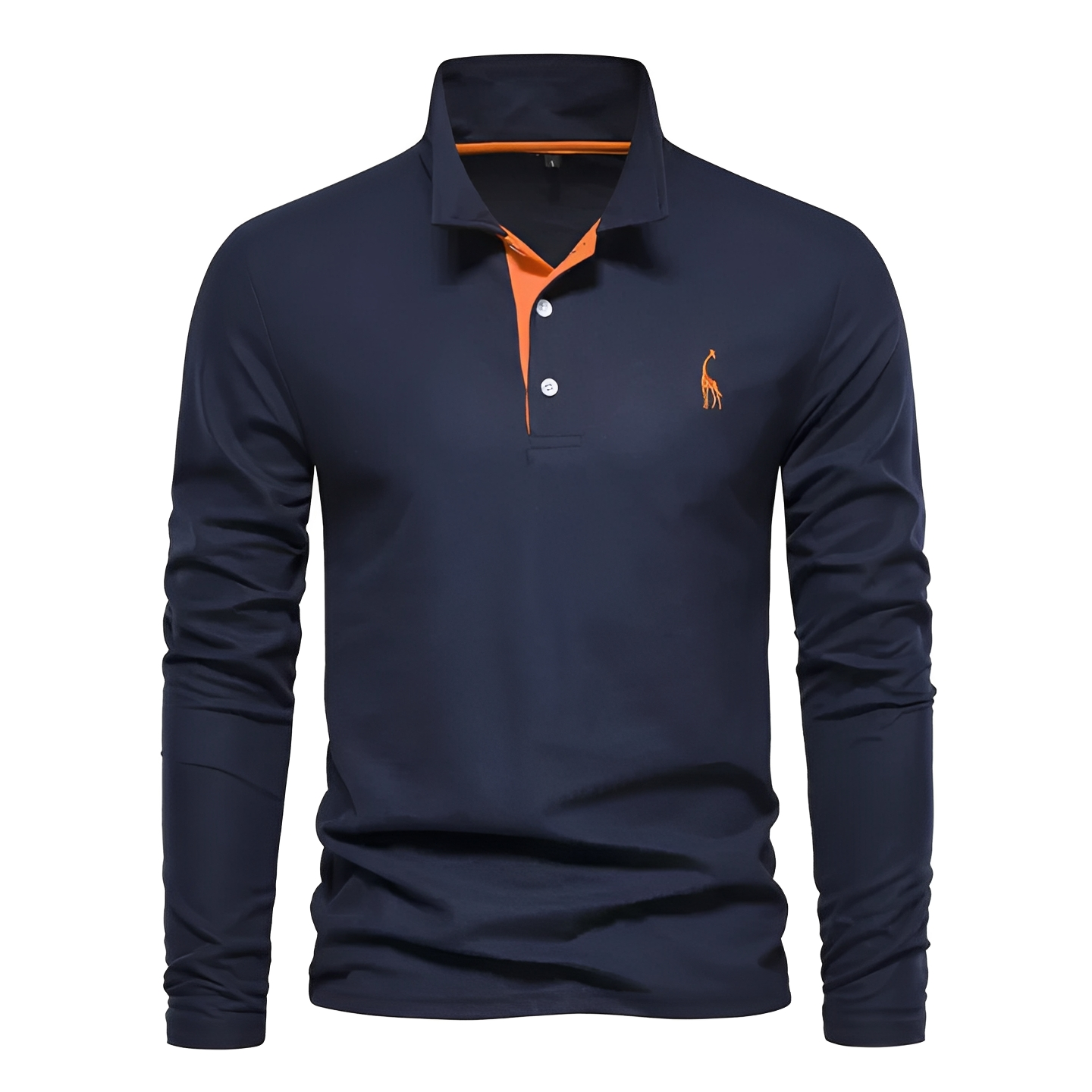 Herren Polo Shirt Elegantes Design Weiß