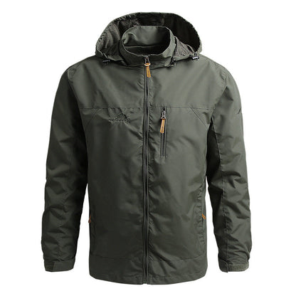 Herren Softshell-Jacke Regenfest Schwarz - Norvielle