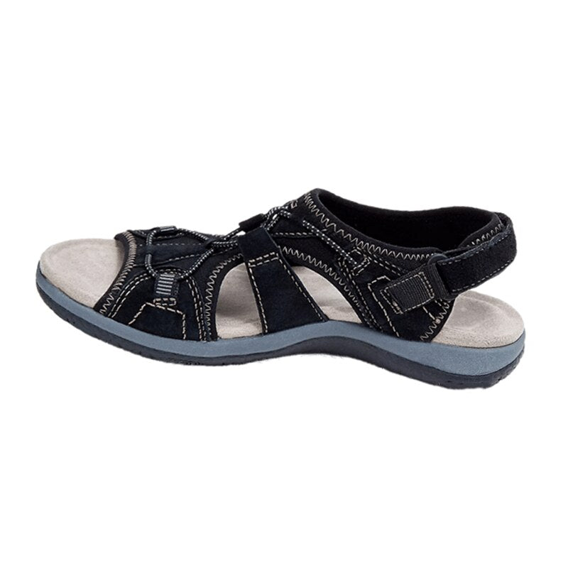 Orthopädische Sandalen Klettverschluss Riemen