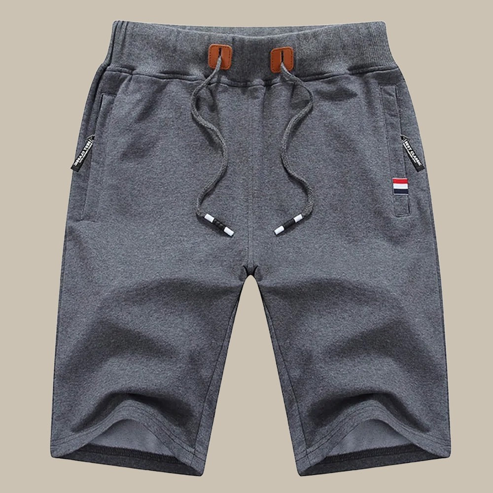 Herren Sportliche Kurzhose Leicht Freizeit Beige