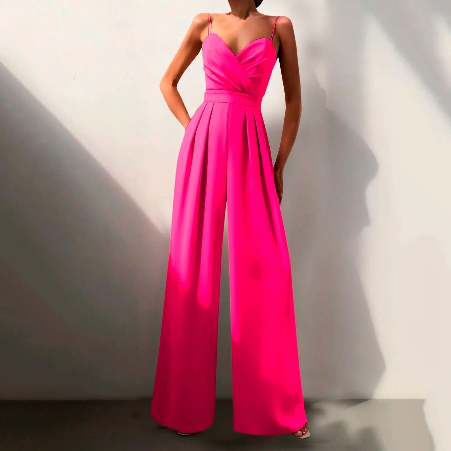 Norvielle Damen Sommerjumpsuit Elegantes Design