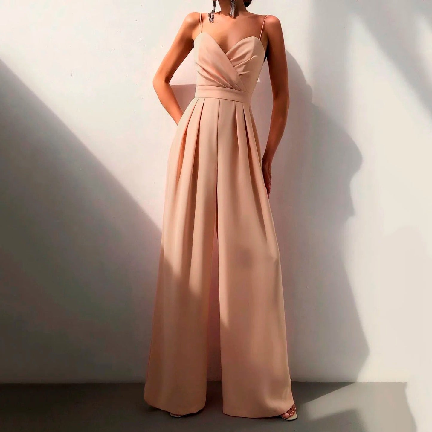 Norvielle Damen Sommerjumpsuit Elegantes Design