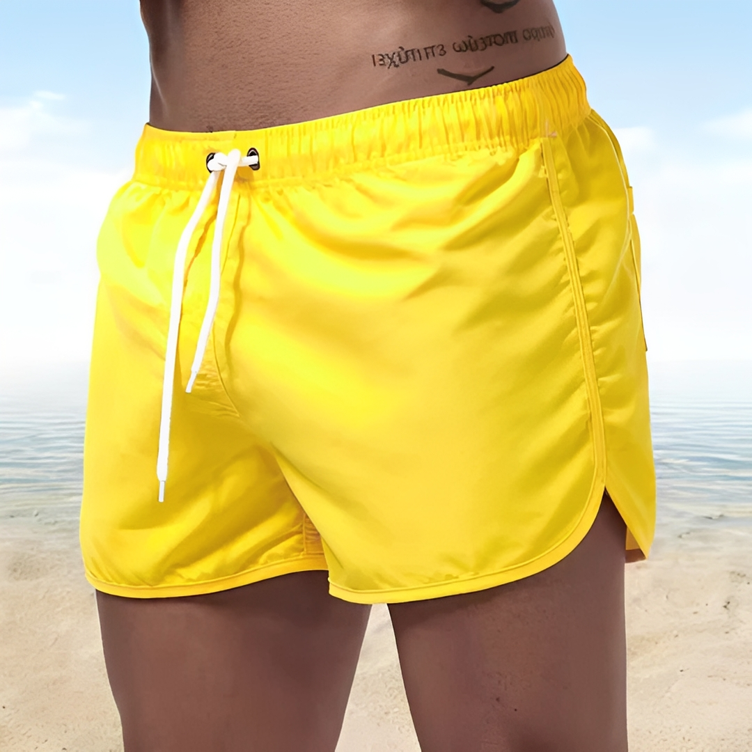 Aick Herren Badehose Schnelltrocknend
