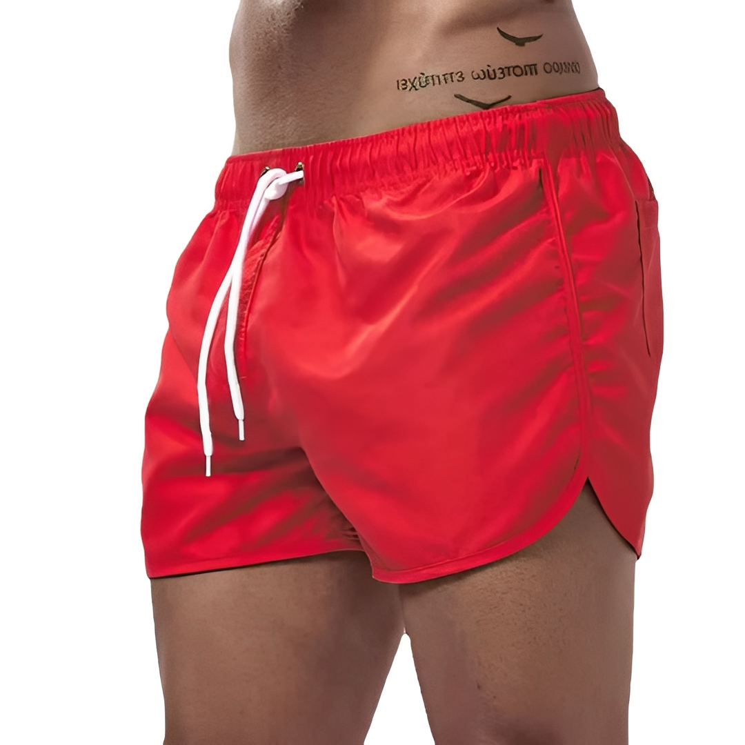 Aick Herren Badehose Schnelltrocknend