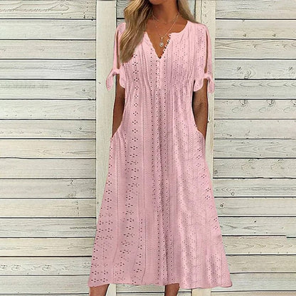 Norvielle Damen Spitzenkleid