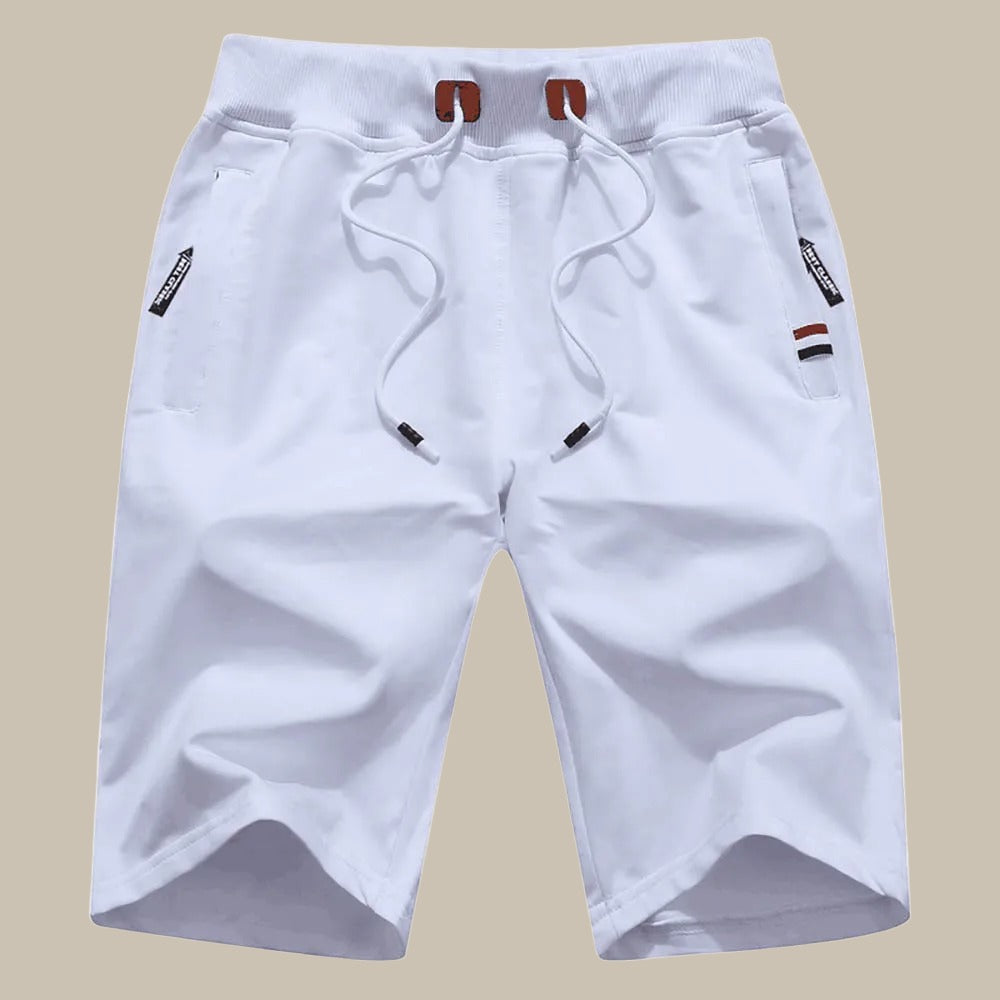 Herren Sportliche Kurzhose Leicht Freizeit Beige