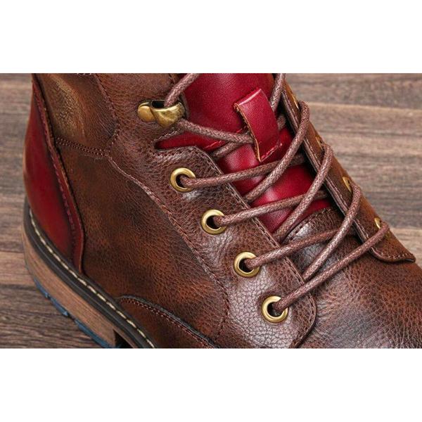 Herren Stiefeletten Knöchelhoch Schnürung