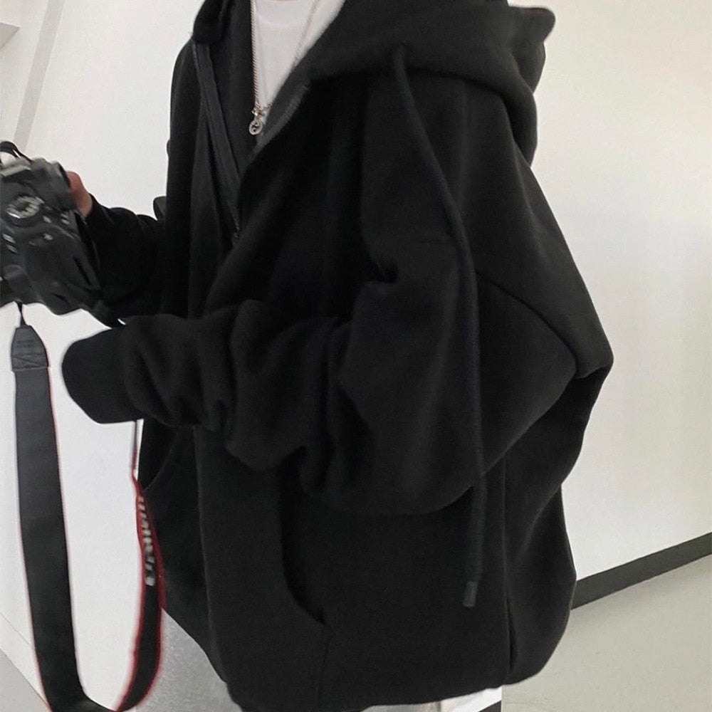Almira Damen Oversized Parka Kapuze Taschen Bequem