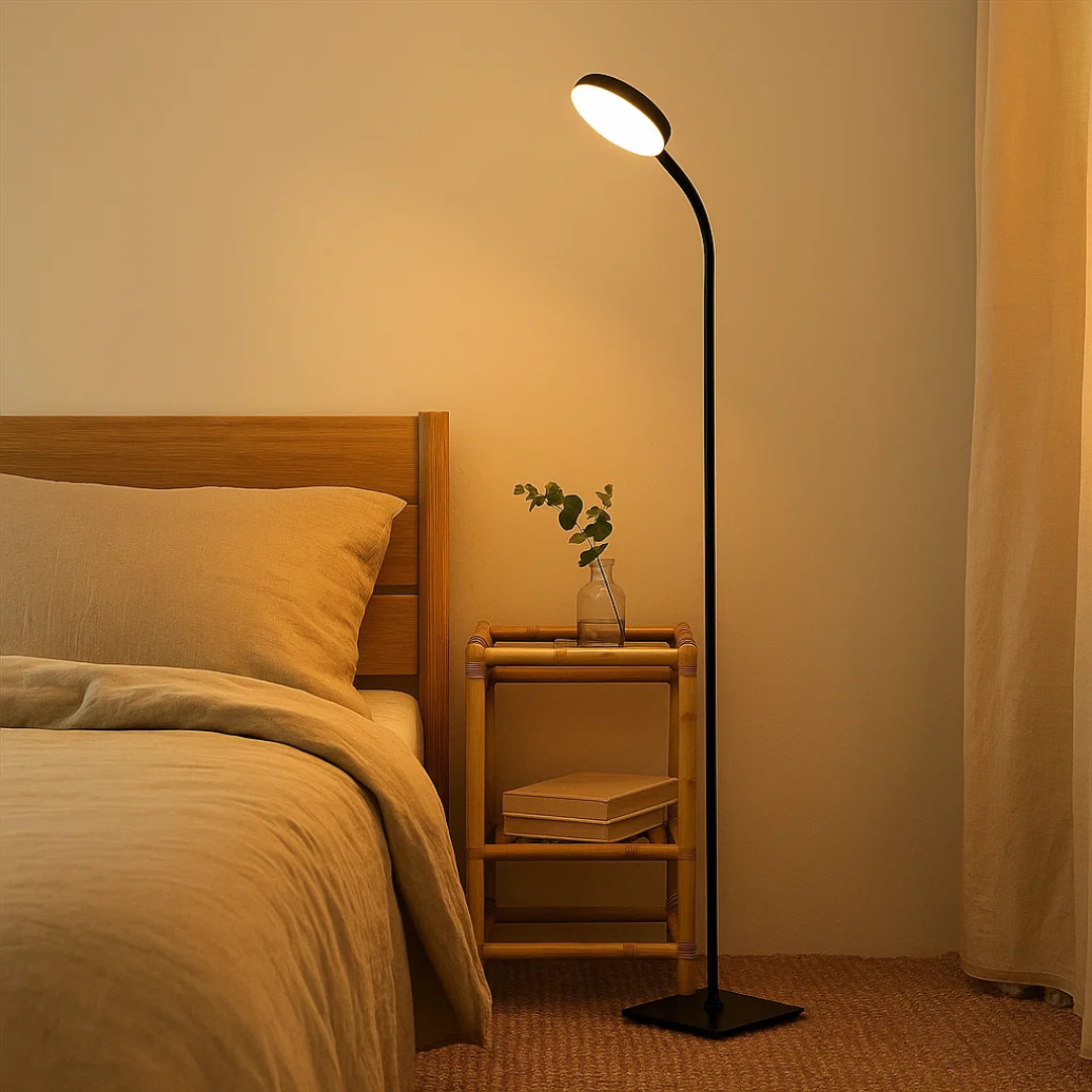 LED-Stehlampe Minimalistisch Warmweiß