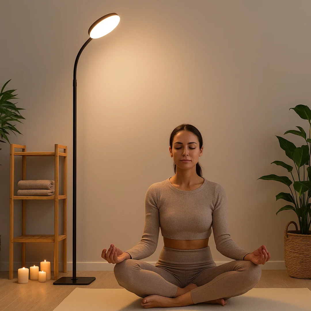 LED-Stehlampe Minimalistisch Warmweiß