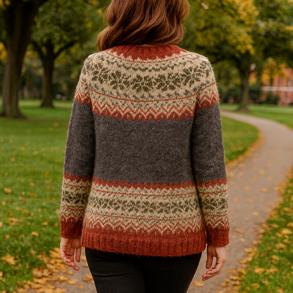 Damen Strickjacke Warme Winterjacke mit Knöpfen