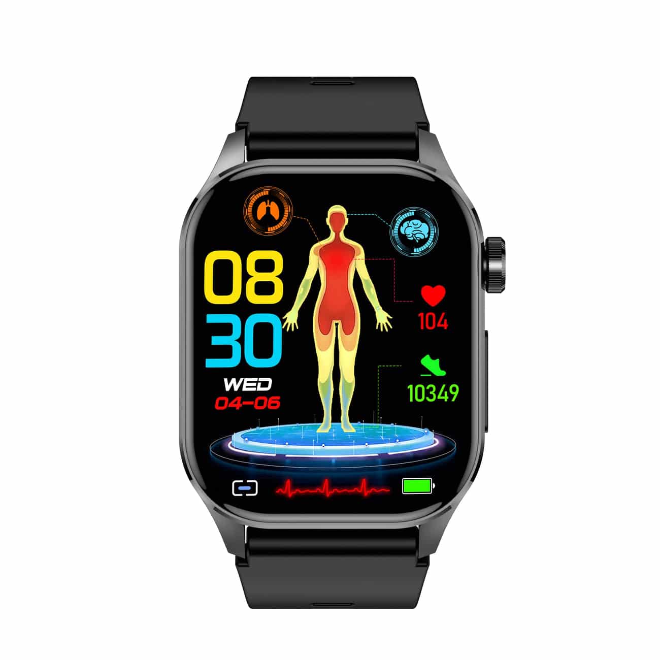 Norvielle Gesundheitsmonitor Ekg Blutzucker Blutdruck