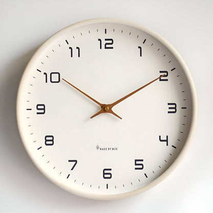Holz Wanduhr Moderne Nordisches Design 30cm